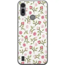 Gustaf - Mobilskal till Motorola Moto E6i med Blommigt