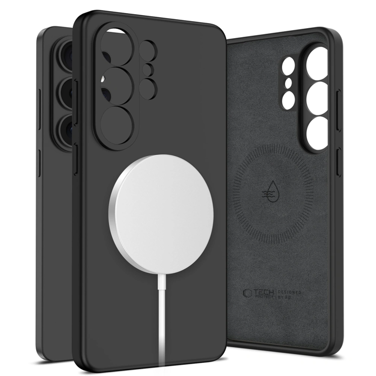 Tech-Protect Mobilskal För Galaxy S26 Ultra Magsafe Silikon - Svart