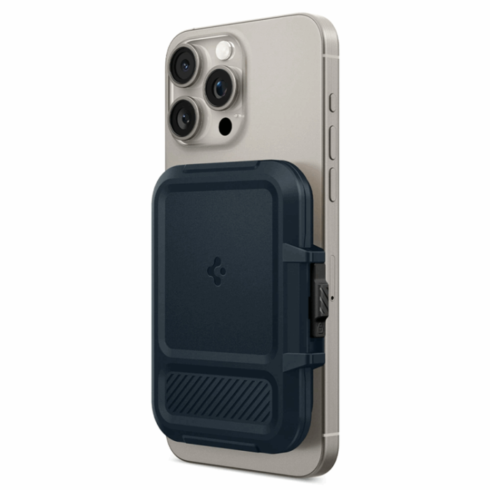Spigen - Spigen Universal Magsafe Korthållare Lock Fit - Metal Slate