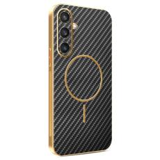 OEM - Mobilskal till Samsung Galaxy S26 Svart Texturerad TPU - Svart