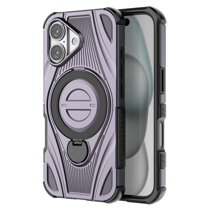 A-One Brand - iPhone 17 Mobilskal MagSafe Magnetic Kickstand - Lila