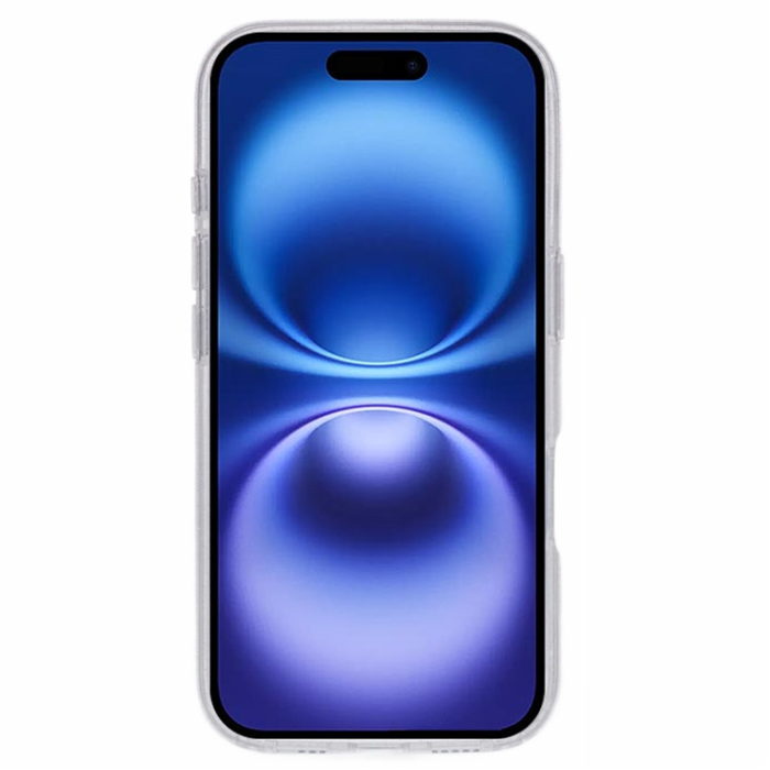 KIGC - KIGC iPhone 16 Mobilskal MagSafe Epoxy Kickstand - Vit