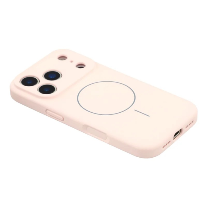 WANLONFENG - WANLONFENG iPhone 17 Pro Max Mobilskal MagSafe XQ1 - Rosa