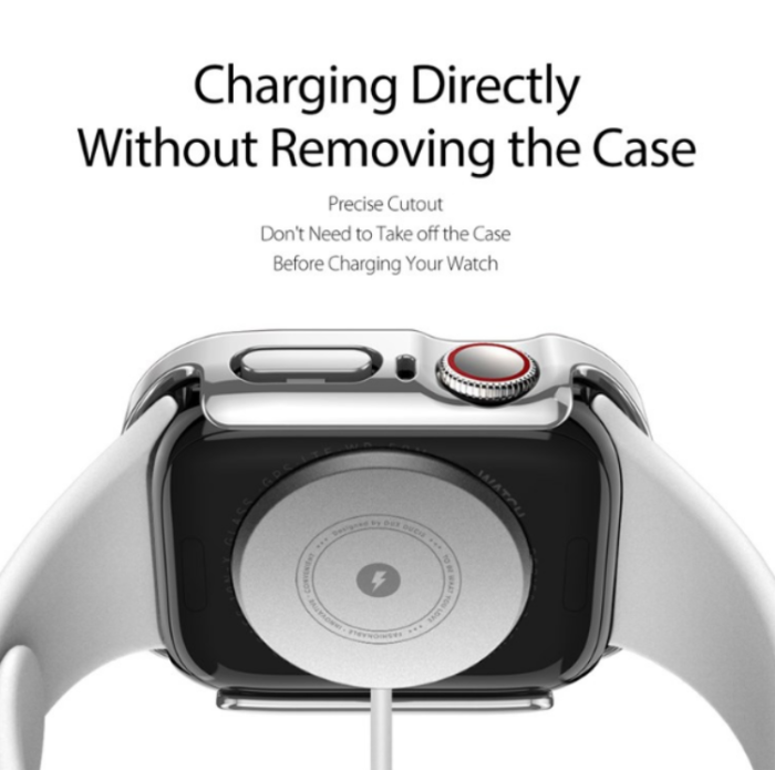 Dux Ducis - DUX DUCIS Apple Watch 7/8 (45mm) Skal Electroplated PC - Silver