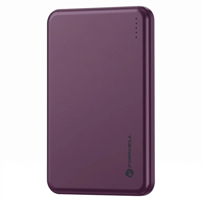 Forcell - Forcell Powerbank 5000 mAh Magsafe 15W Slim - Cherry