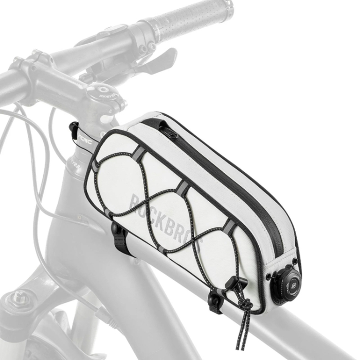 Rockbros - Rockbros Vattentät Cykelramväska 0.7L - Vit