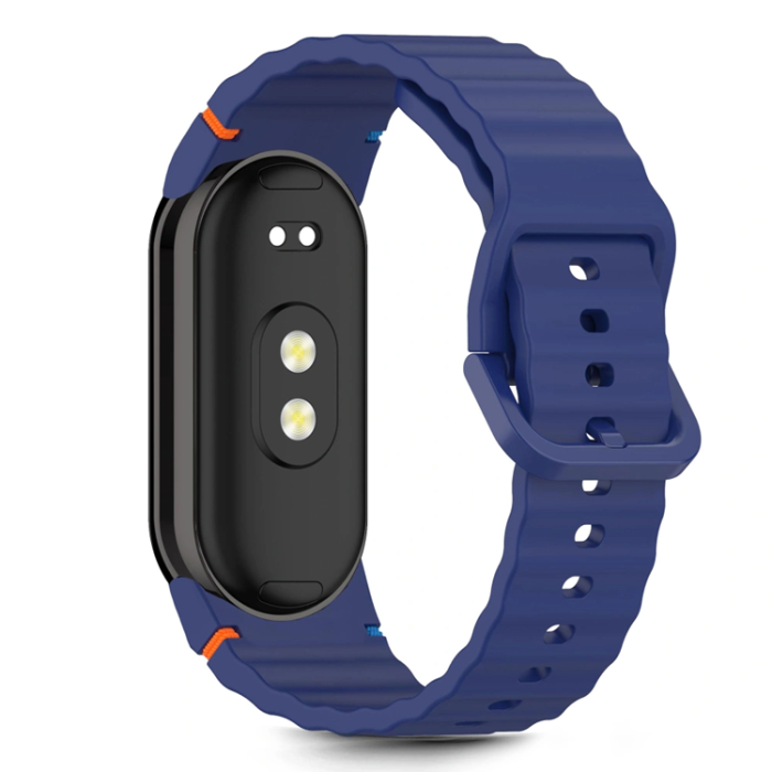 Tech-Protect - Tech-Protect Xiaomi Smart Band 8/9/10/NFC Armband Silikon - Blå