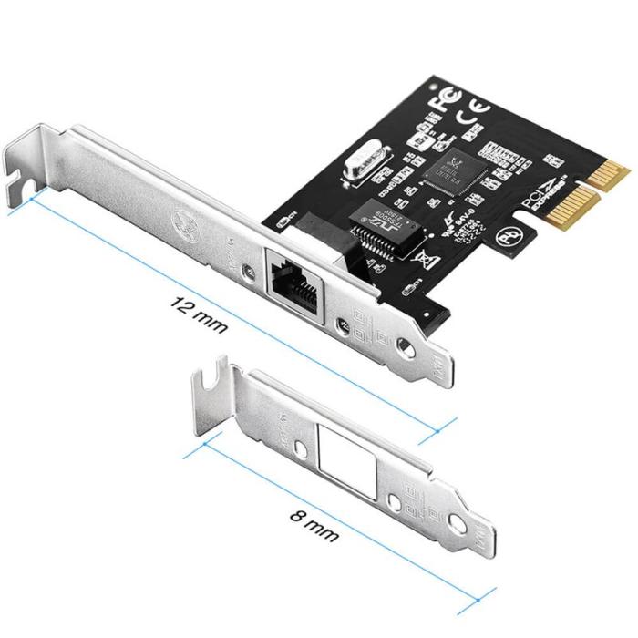 CUDY - CUDY Adapter PCI-E PE25 2.5 Gigabit 1P Low Profile