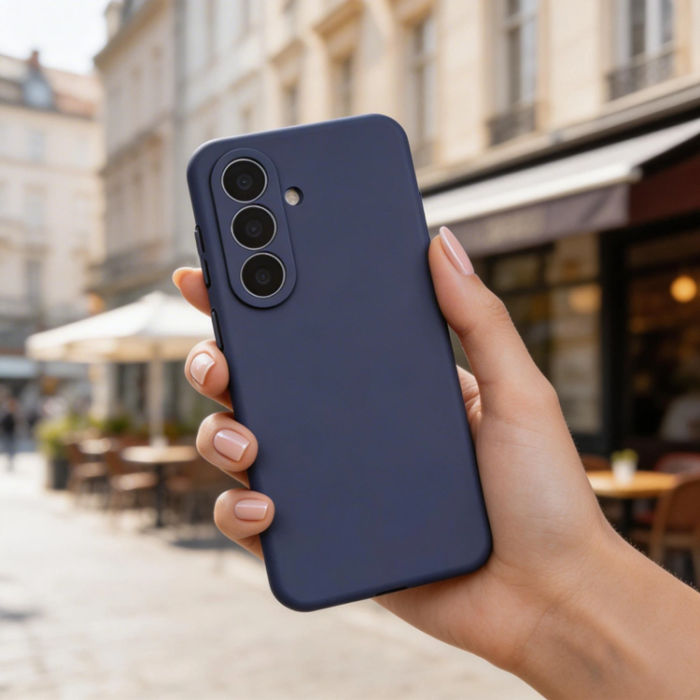 Tech-Protect - Tech-Protect Mobilskal För Galaxy S26 Magsafe Silikon - Cobalt Violet