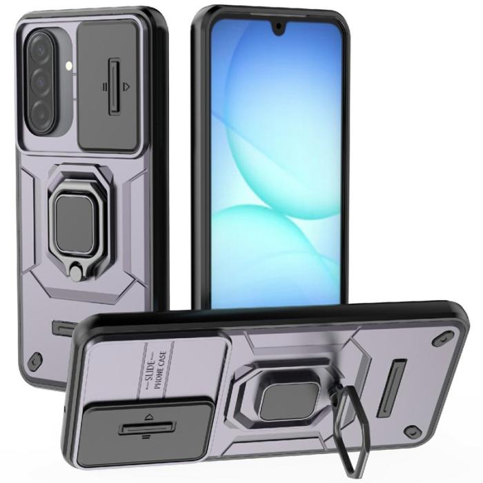 OEM - Mobilskal för Samsung Galaxy S26 PC + TPU Kickstand - Lila