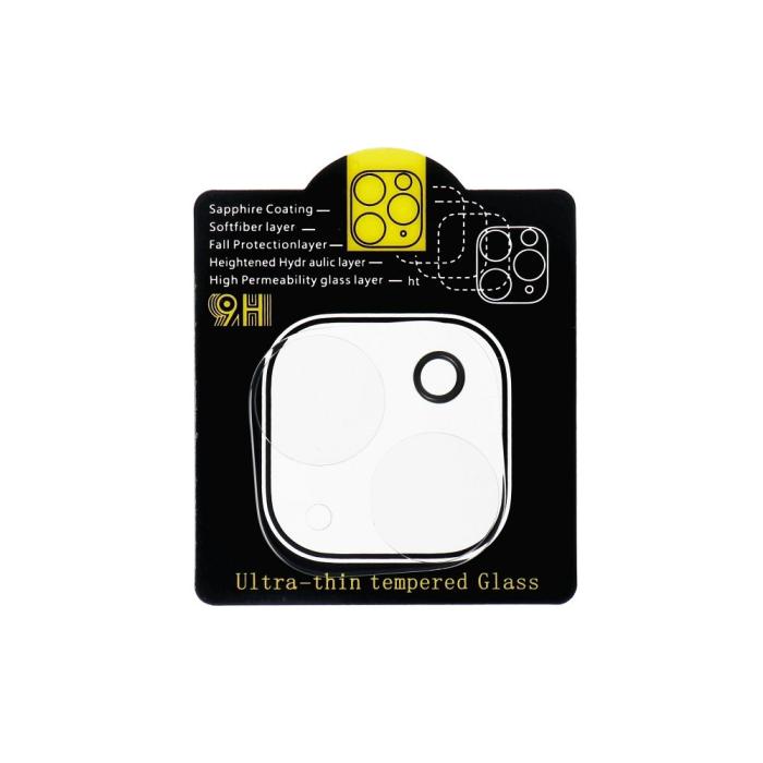 OEM - 5D Full Glue Kameralinsskydd i Härdat glas för iPhone 14 Plus