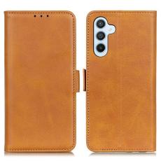 OEM - Mobilfodral f&ouml;r Samsung Galaxy S26 Plus Kickstand Konstl&auml;der - Gul