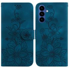 OEM - Mobilfodral f&ouml;r Samsung Galaxy S26 Plus Kickstand Konstl&auml;der - M&ouml;rkbl&aring;