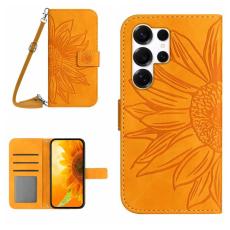 OEM - Pl&aring;nboksfodral f&ouml;r Samsung Galaxy S26 Ultra Konstl&auml;der St&auml;ll - Gul