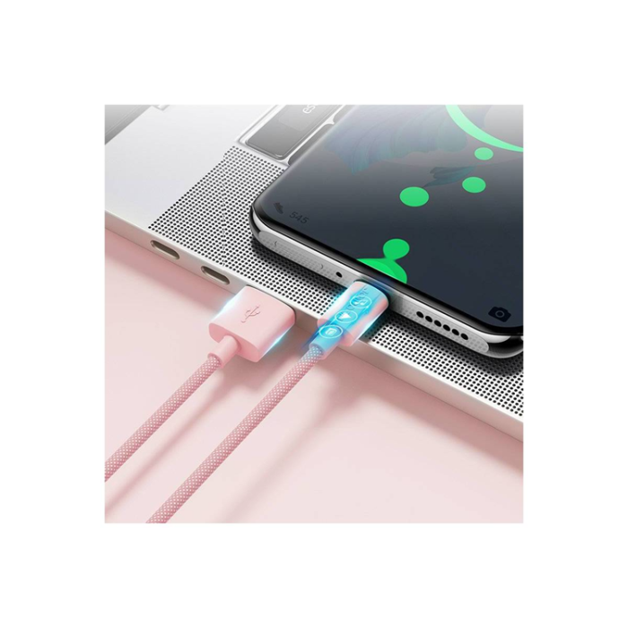 Joyroom - Joyroom USB-A till Lightning kabel 2m - Rosa