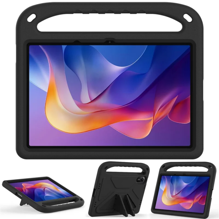 A-One Brand - Xiaomi Redmi Pad 2 Skal EVA Handgrepp Kickstand - Svart