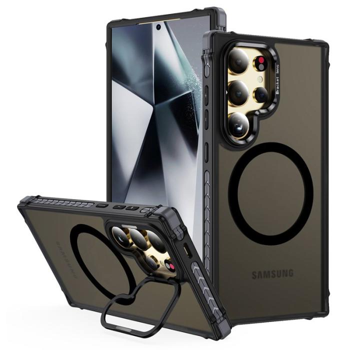 OEM - Mobilskal för Samsung Galaxy S26 Ultra Kickstand Magnetiskt - Svart