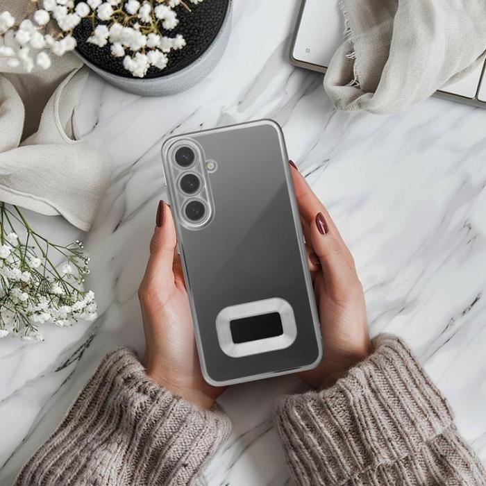 OEM - Galaxy A36 5G Mobilskal Glam - Silver