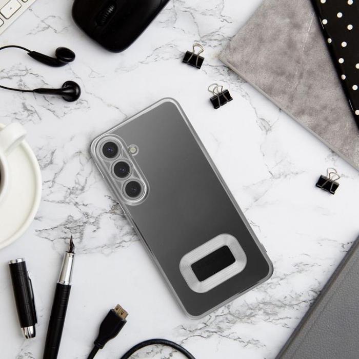 OEM - Galaxy A36 5G Mobilskal Glam - Silver