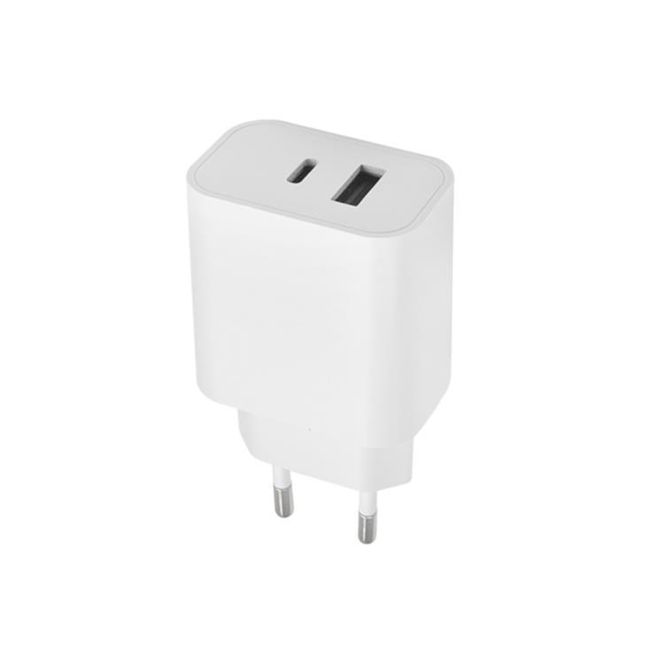 Maxlife Väggladdare 1x USB-C 1x USB 20W MXTC-06 - Vit | 505295 | AlltMobil