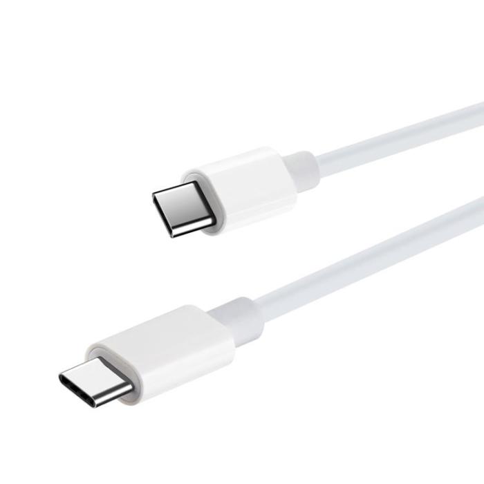 Maxlife - Maxlife USB-C till USB-C kabel 2m 100W MXUC-05 - Vit
