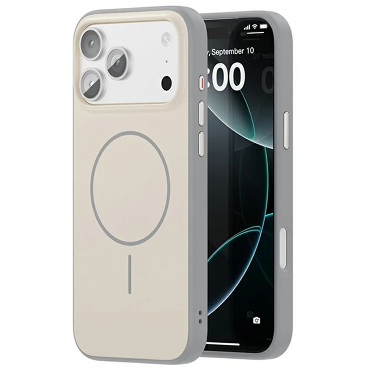 iPhone 17 Pro Mobilskal Magsafe Shockproof - Grå (Grå) | 2353 | AlltMobil