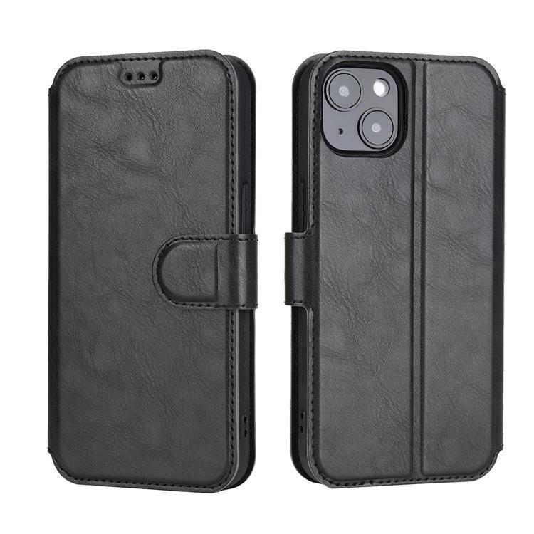 BOOM iPhone 14 Plus Plånboksfodral Calfskin - Svart | 2353 | AlltMobil