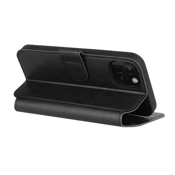 Boom of Sweden - BOOM iPhone 14 Plus Plånboksfodral Calfskin - Svart