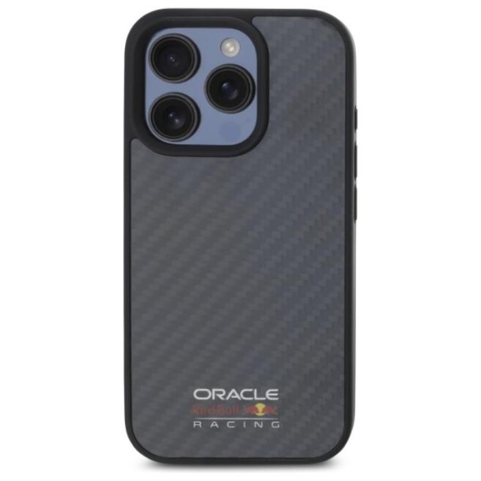 Red Bull - Red Bull iPhone 16 Pro Mobilskal MagSafe Carbon Fiber Shiny Logo