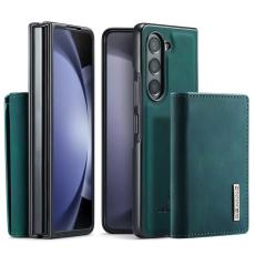 DG.MING - DG.MING Magnetiskt Avtagbart Pl&aring;nboksfodral Samsung Galaxy Z Fold5 Gr&ouml;n