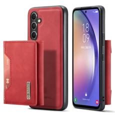 DG.MING - DG.MING Samsung Galaxy A54 5G Konstl&auml;der Pl&aring;nboksfodral R&ouml;d