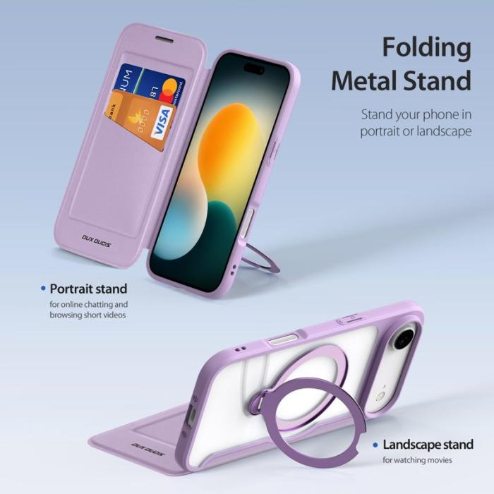 Dux Ducis - DUX DUCIS iPhone Air Fodral - Lila Rosa