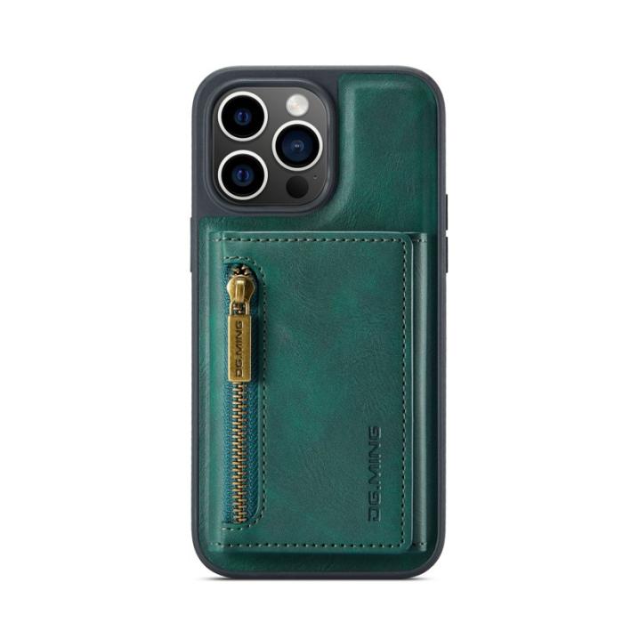 DG.MING - DG.MING M5 Series Mobilskal till iPhone 16 Pro Magnetiskt Konstläder Grön