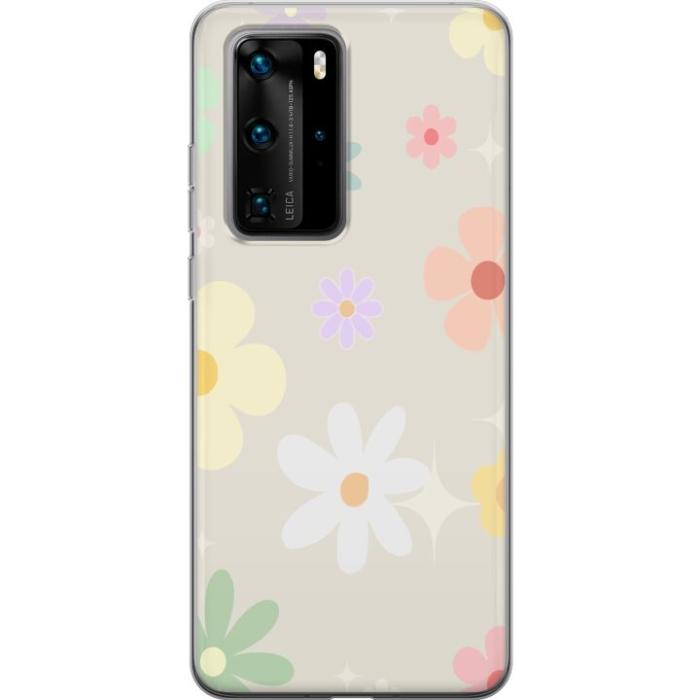 iSecrets - Mobilskal till Huawei P40 Pro med fejdande blommor