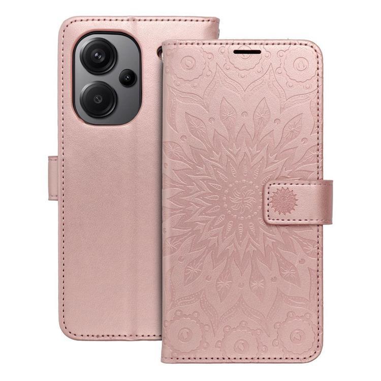 Xiaomi Redmi Note 13 Pro Plus Plånboksfodral Mezzo - Rose Guld | 2353 | AlltMobil