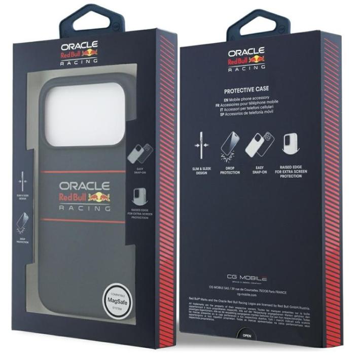 Red Bull - Red Bull iPhone 17 Pro Max Mobilskal MagSafe Horizontal Centered - Marinblå