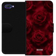 Gustaf - Pl&aring;nboksfodral till Honor 10 med Crimson Rose