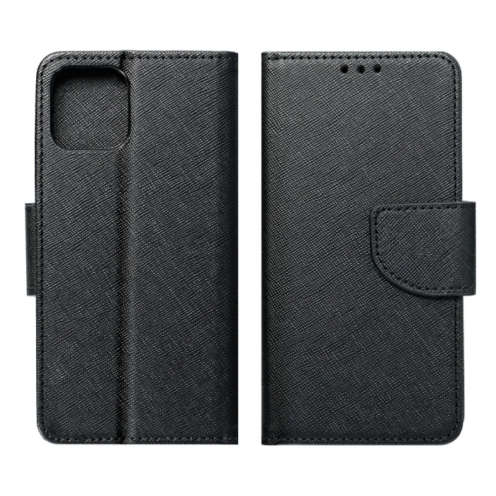OEM - Galaxy S5 Plånboksfodral Fancy Eco Läder - Svart