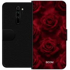 iSecrets - Pl&aring;nboksfodral till Xiaomi Redmi Note 8 Pro med Crimson Rose