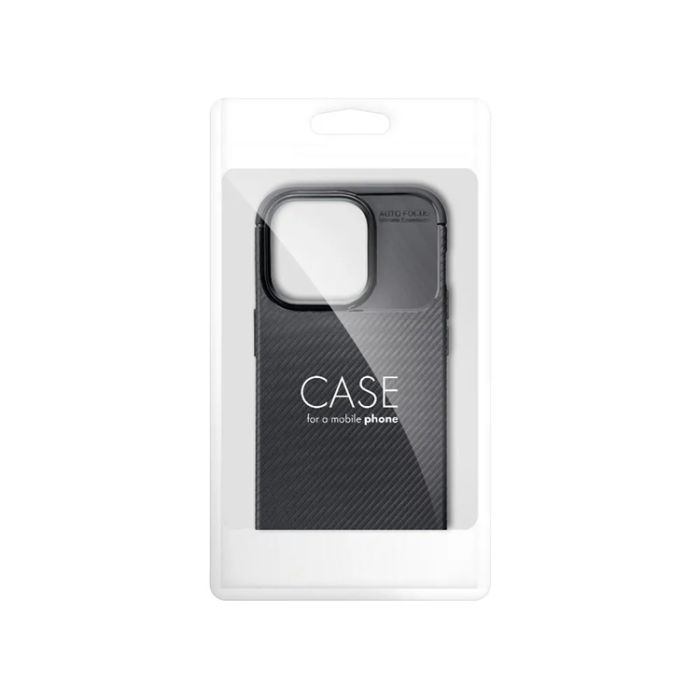 OEM - iPhone 16 Plus Mobilskal Carbon Premium - Svart