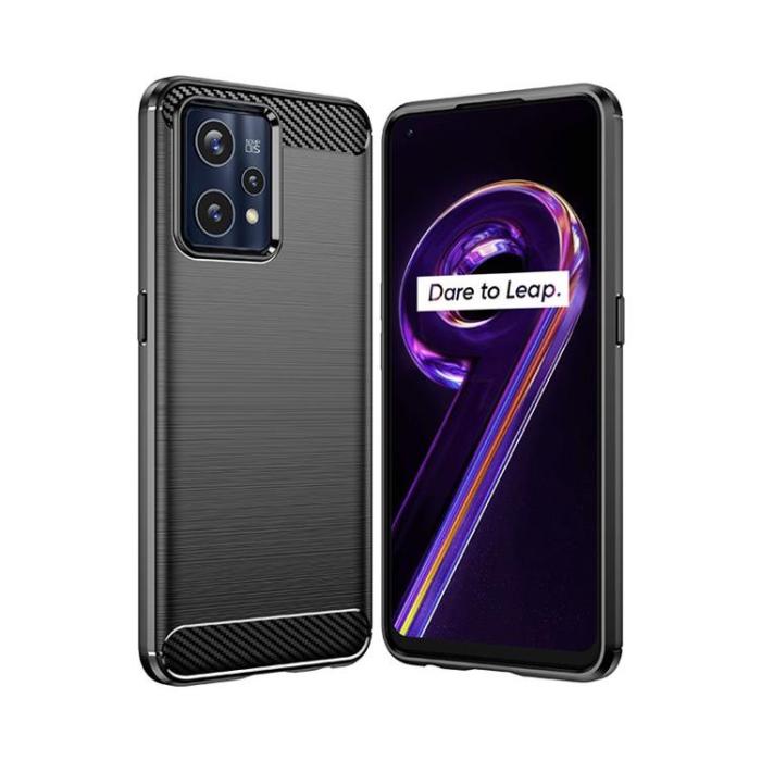 UTGATT1 - Carbon TPU Skal Realme 9 Pro / OnePlus Nord CE 2 Lite - Svart