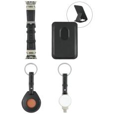 4smarts - 4smarts 4in1 Apple Watch Laddare & Band MagSafe Korthållare AirTag Skal