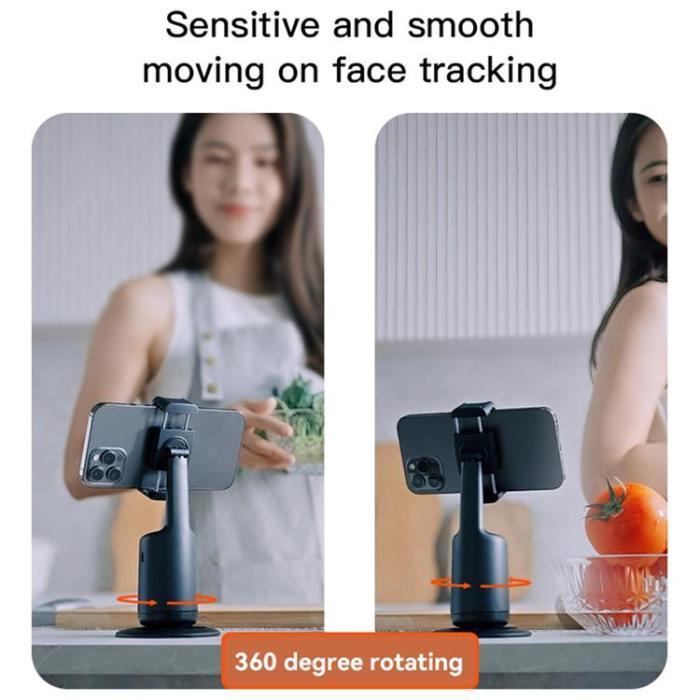 Yesido - YESIDO Gimbal med Ansiktsspårning och Mobilklämma SF15