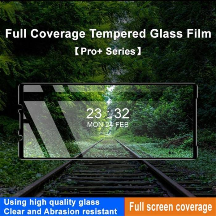 OEM - [1-PACK] Sony Xperia 5 V Härdat Glas Skärmskydd - Svart