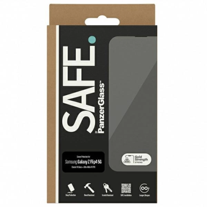 PanzerGlass - SAFE By PanzerGlass Galaxy Z Filp 4 Plastfilm Skärmskydd
