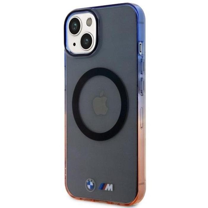 BMW - BMW iPhone 14 Mobilskal Magsafe Gradient Bumper - Grå