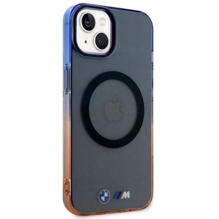 BMW - BMW iPhone 14 Mobilskal Magsafe Gradient Bumper - Grå
