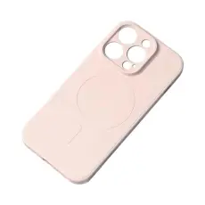 OEM - iPhone 15 Pro Max Mobilskal MagSafe Silikon - Beige