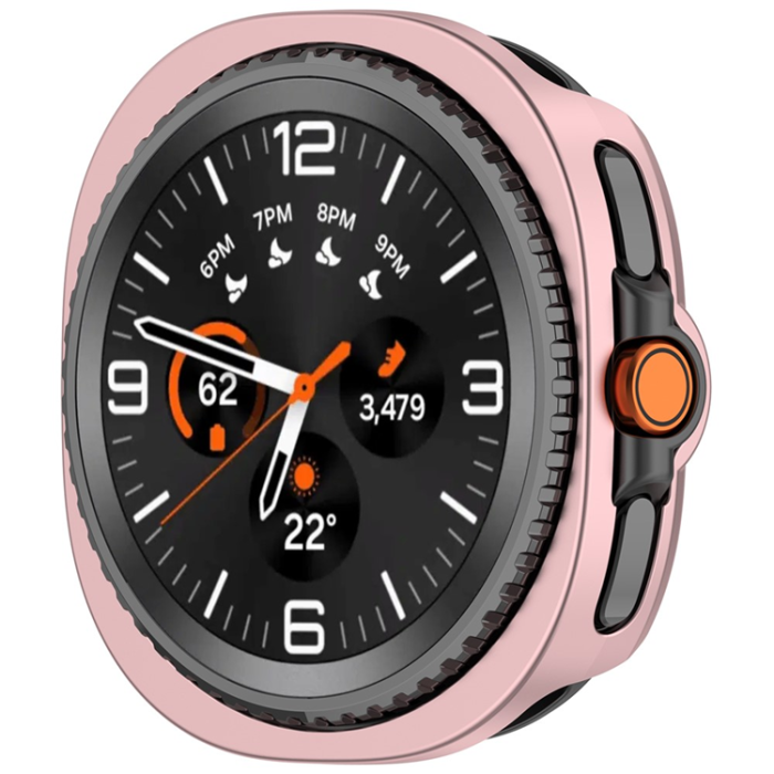A-One Brand - Galaxy Watch 8 Classic (46mm) Skal Hollow Design - Rosa
