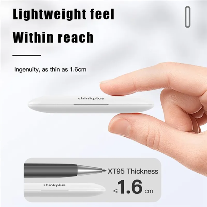 Lenovo - LENOVO ThinkPlus XT95 TWS Trådlös Hörlurar - Svart